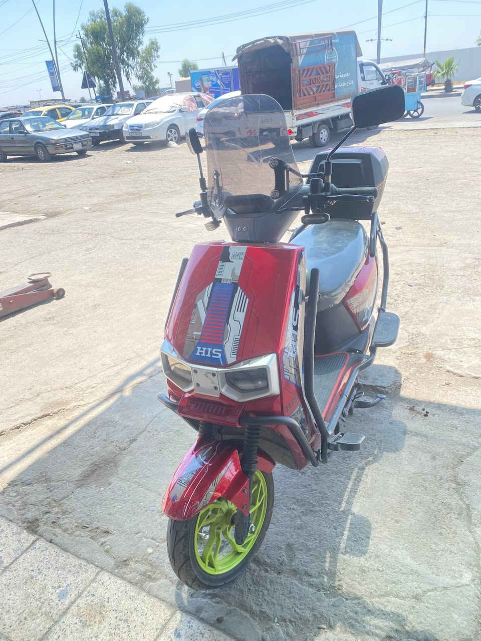 دراجه دراكون لل بيع انطيك باتريات تعبانه سته باتري يوديك وجيبك اذا مكان قريب سعر 500تجي شوفو شرط نضافه فول ما متعوب ‪دبل بصمه دبل سويج بي نضام بك ***********‬
