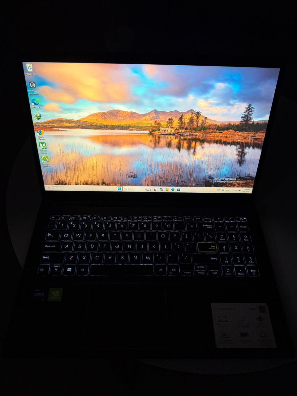 السلام عليكم
Asus vevo book للبيع
حاسبة نظيفة جدا وما مستعملة
هارد ssd 256 + 1TB 
I7 Gen 11 
Ram 8 3200
سستم صوت هارمن
بصمة وجه + بصمة يد
كيبورد ضوئي
بطارية بحالة ممتازة مع شاحنتها الاصلية 
السعر المطلوب ٥٠٠ الف مكاني بغداد
***********
