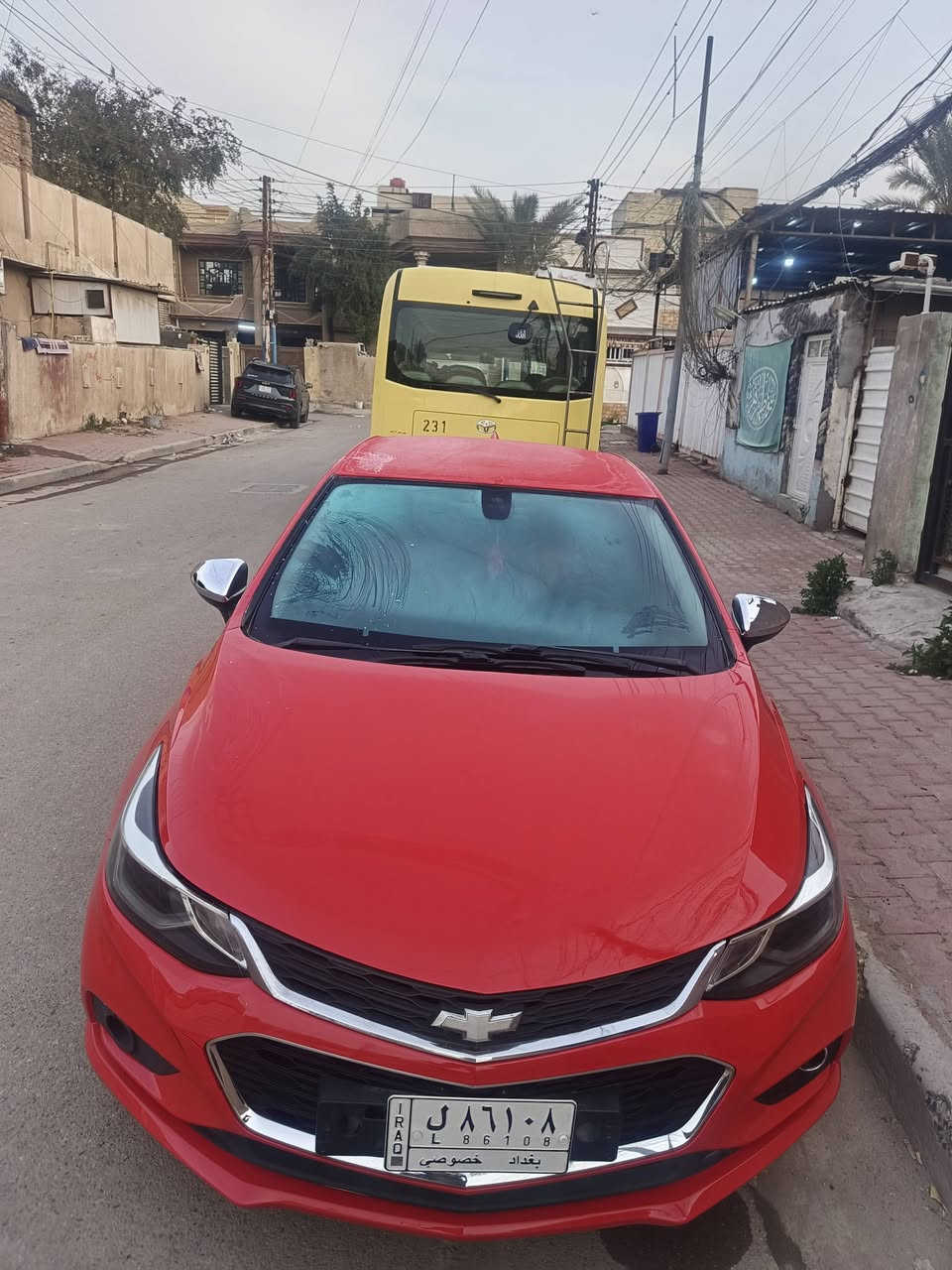 السلام عليكم
شوفرليت كروز 2019 lt  للبيع فقط
ماشيه 86 الف 
كير محركلغد شاصي مكفول
(مي زيتي اصلي ودهن موتل اصلي  وبانزين محسن )

مواصفات عاديه
سويج
 تحكمات ستيرن
دكمه اوتو ستوب
الجنطه بصمه
سنويه باسمنه
تحويل ثاني يوم
صور حادث امريكا مرفقه
بنيد ودعاميه وجاملغ ايسر
وبالعراق خشم جاملغ جهه السائق
بيهه بارد وشخوط باماكن موضحه بالصور
سونار ممسوي 
السعر المطلوب 90  ورقه 
وبيهه مجال بسيط للطيبين

مكاني بغداد الحسينيه
***********
