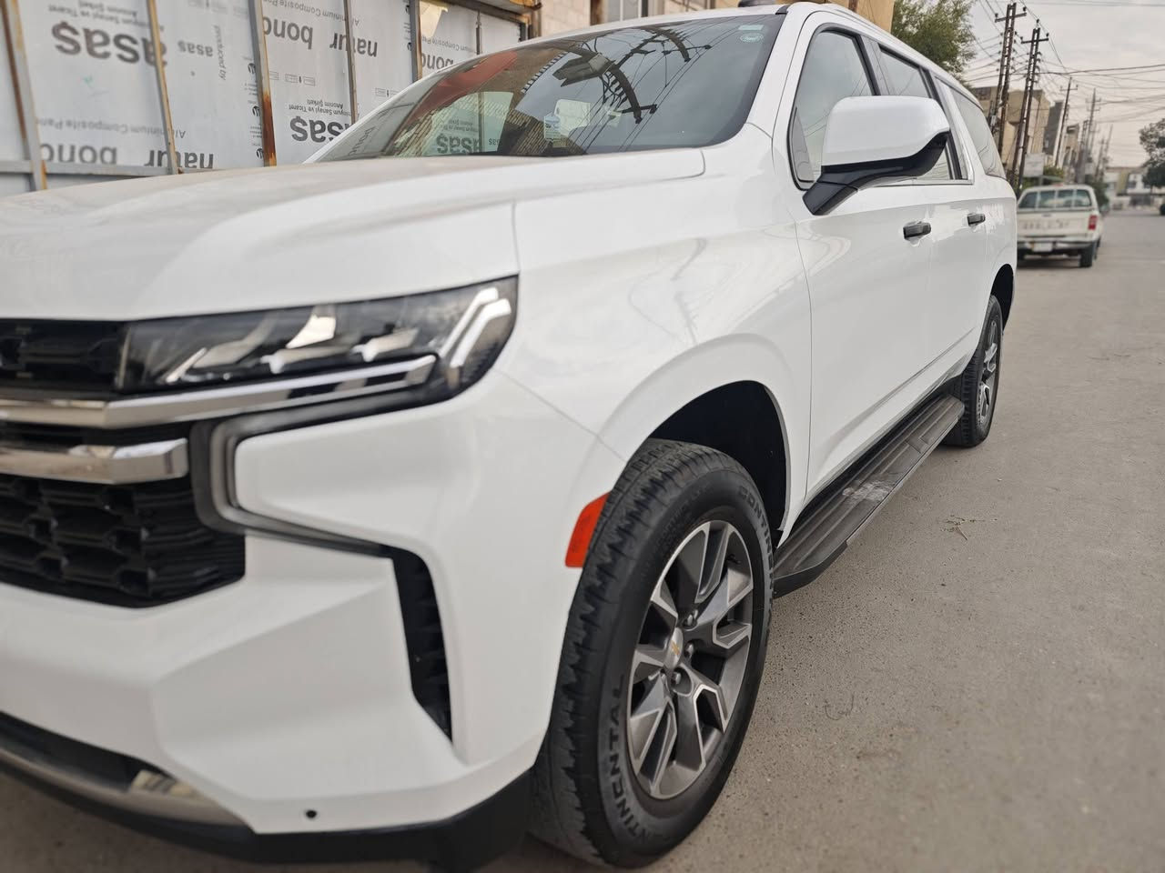 تاهو سوبربان طويله موديل 2023 ، وارد امريكي 
ماشيه 49 الف ، محرك 5300 المرغوب 
السياره تو ويل مواصفاتها واضحه بالصور 
رقم اربيل دولي باسمي 
السياره حادثها خلفي جدا بسيط بدون ايرباك وبدون
دواخل ومنزل صور الحادث 👇👇👇
محرك وكير مكفولات شرط اسبانه ماممدوه عليهن
السياره جديده وجاهزه واحلئ من الصور وبدون نواقص وترايها كلش حلو واستخدام شخصي 

العنوان/ بغداد / السيديه 
للاستفسار/ ***********
