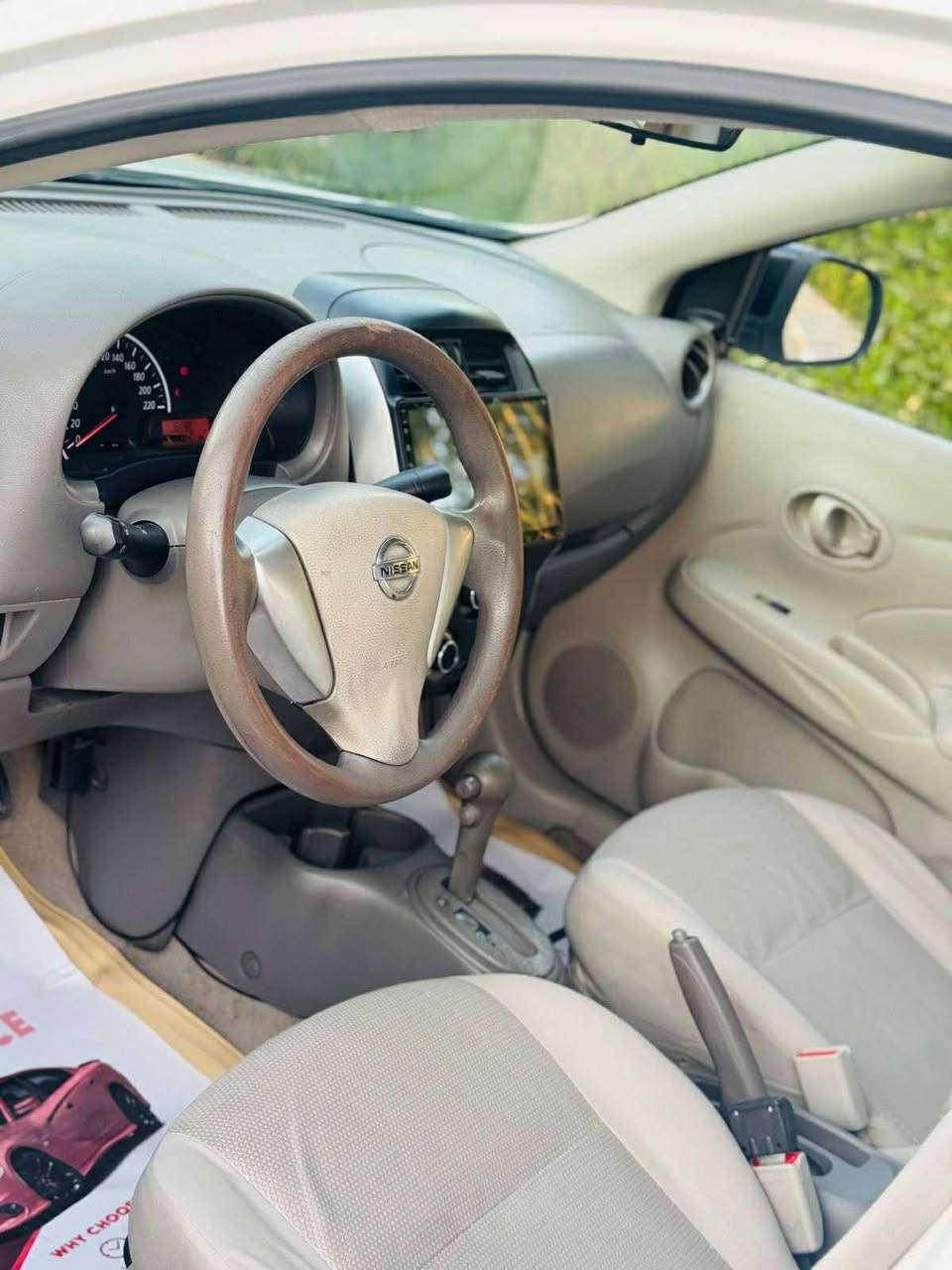 سلام عليكم نيسان سني موديل 2015 للبيع او مراوس بيهة قطعتين عنواني كركوك حي العسكري السعر 90وبي مجال***********
