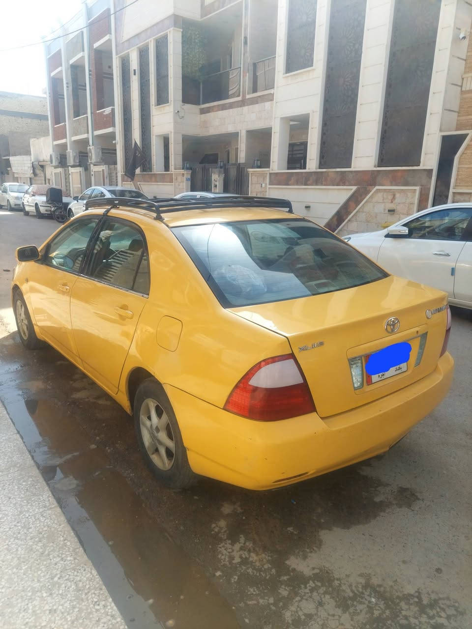 للبيع: تويوتا كورولا موديل 2005
🔹 المواصفات:
 • خليجي
• محرك 1800
• كير أوتوماتيك
🔹 الملاحظات: • حادث من الدعامية الخلفية بسيطه
📍 الموقع: بغداد – الشعب
💰 السعر: 75 (بها مجال حك الجاية فقط)
📞 للاستفسار: ***********
