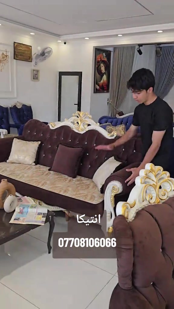 اخر عرض العيد الف عافيه تخم ملكي تركي باله نضافه 85/100 بدل مليون 100 صار ب 900 الف فقط *********** واتساب سارع الحجزز#انتيكا_للاثاث_المستورد #انتيكا_عنوان_الجمال_والمصداقيه #انتيكا #viral #fyp 
