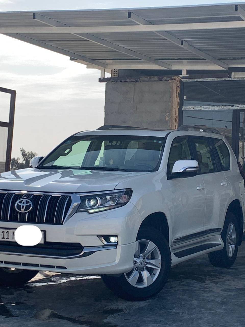 سلام عليكم برادو 2020 ساز فول مواصفات سياره مكفوله كفاله عامه من صبغ والبارد رقم  بغداد باسمي مكان السياره بغداد السعر 410وبيهه مجال للاستفسار ***********
