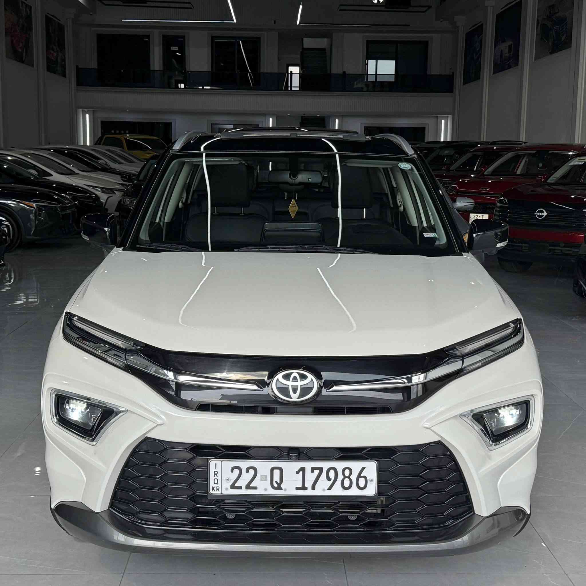 تويتا اوربان سقف اسود بانوراما فول  شركة ساس خليجى ضمان ٨ سنوات سنتين سيرفس مجانى موديل ٢٠٢٥ مكفول مواصفات بصمة شاشة ٥ كاميرات حساس امامى خلفى كير سبورت اوتو ستارت كشنات جلد   
داتاشو داخل جلد دشبول لد مكان سيارة اربيل سعر ١٨٥ مجال   
ماشية ١٠ رقم جاهز بسمى ***********_***********
