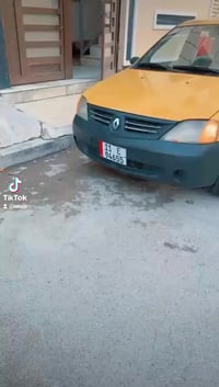 رينو لوكان 2014 باسمي هزه جديده ما بيها نقص تخم تاير جيدد صدر أمامي  خ...