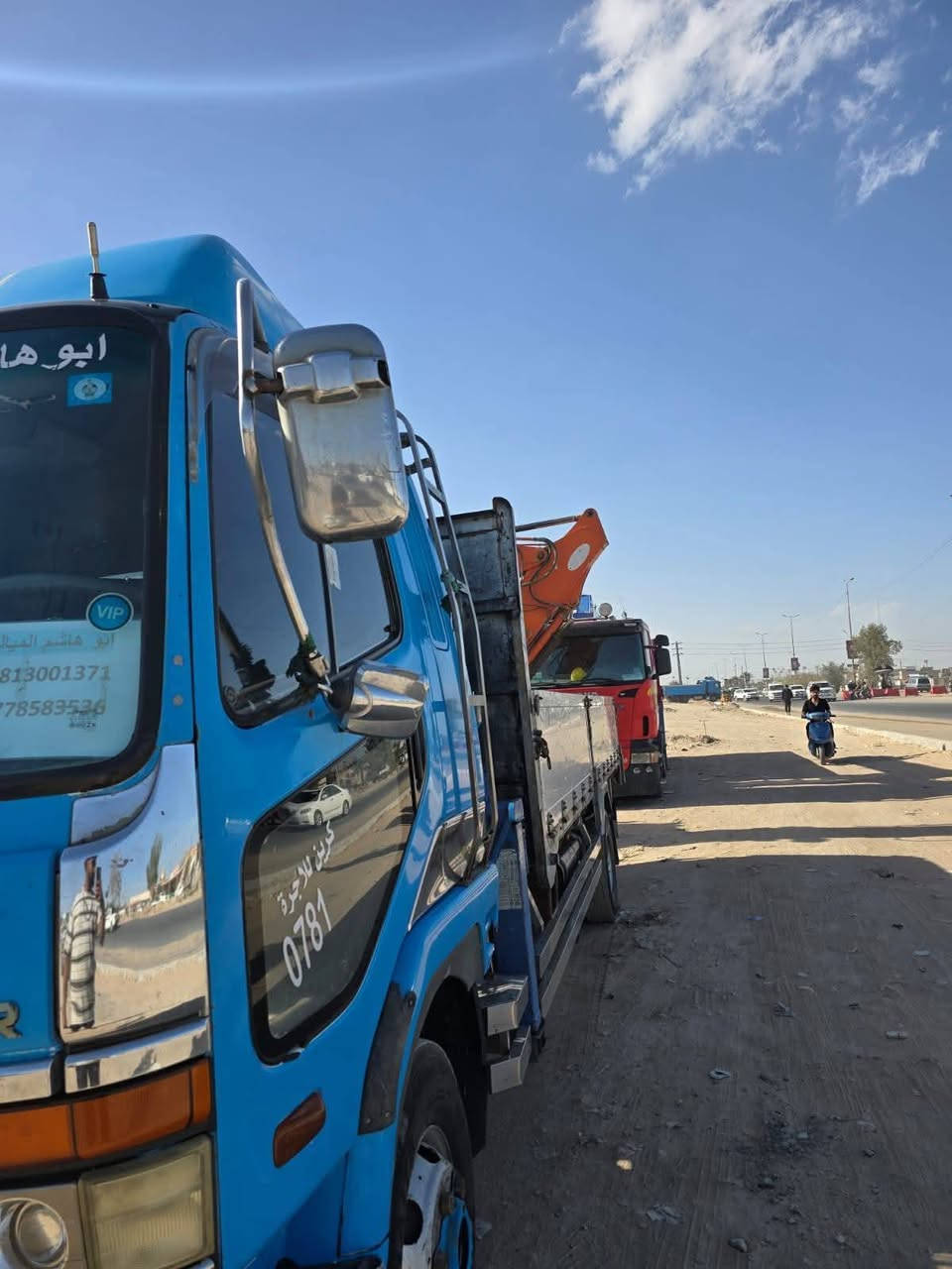 فوزه بزون موديل 2003 اصل شاصي عريض لخير تخم تاير سنويه مشروع وطني مداور ثاني يوم  كرين  3600 طن  سوبر زت تادانه/ المو  شراي لا يتصل رجان  ***********
