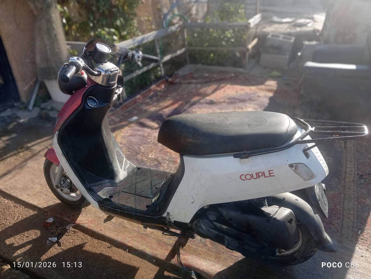 دراجة ديلم كوري حديث
بدون هندر حديثة دراجة شغاله وكامله ما بيها نقص 
بس بيها تأخير بالتشغيل السعر ١٥٠ وبيها مجال بسيط 
مكان سبع قصور ***********
