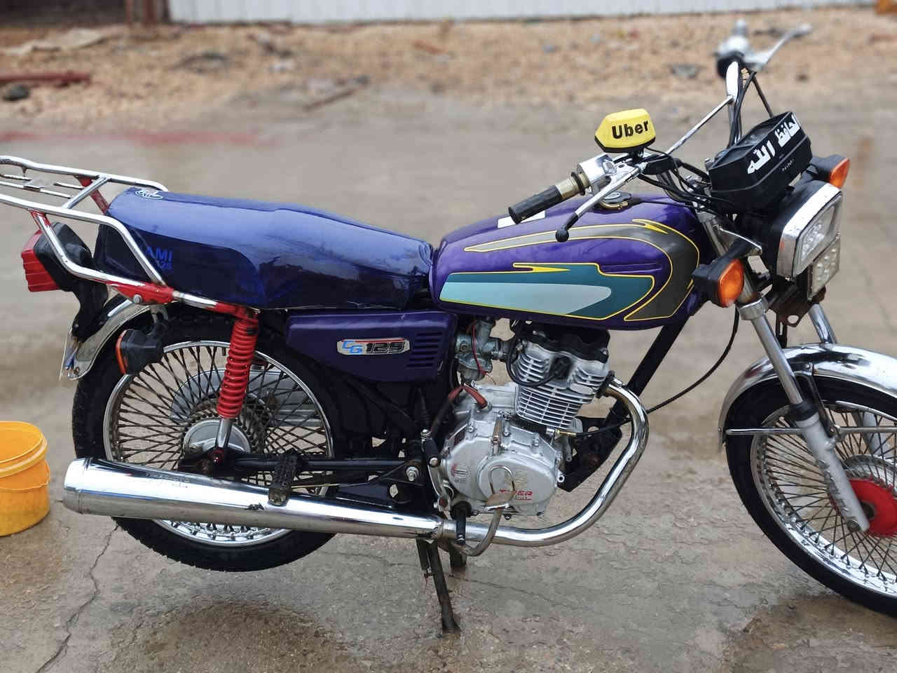 سلام عليكم دراجه تايكر موديل عشرين كلك   *********** السعر 325 وبيها مجال
