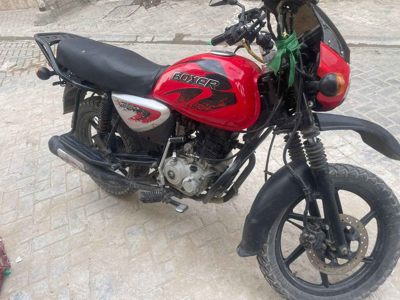 سلام عليكم دراجه بوكسر مرقم نكليزي تحويل ثاني يوم
دراجه خير من الله 
ماشيه 32 
مديل  23 نازله بل 24
رقم ***********
بغداد مدينه الصدر
