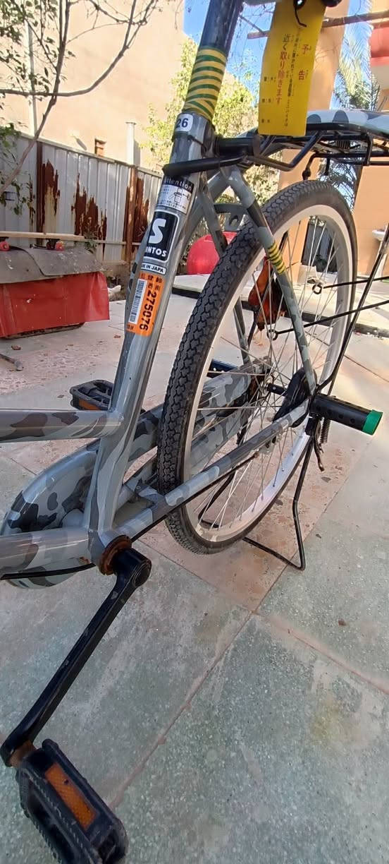 سلام عليكم ورحمه الله وبركاته بايسكل حشداوي للبيع  شركه سانتوس موديل 2022 بايسكل نضيف السعر 110 وبي مجال المكان بابل الحله الأستفسار عل هذا الرقم ***********
