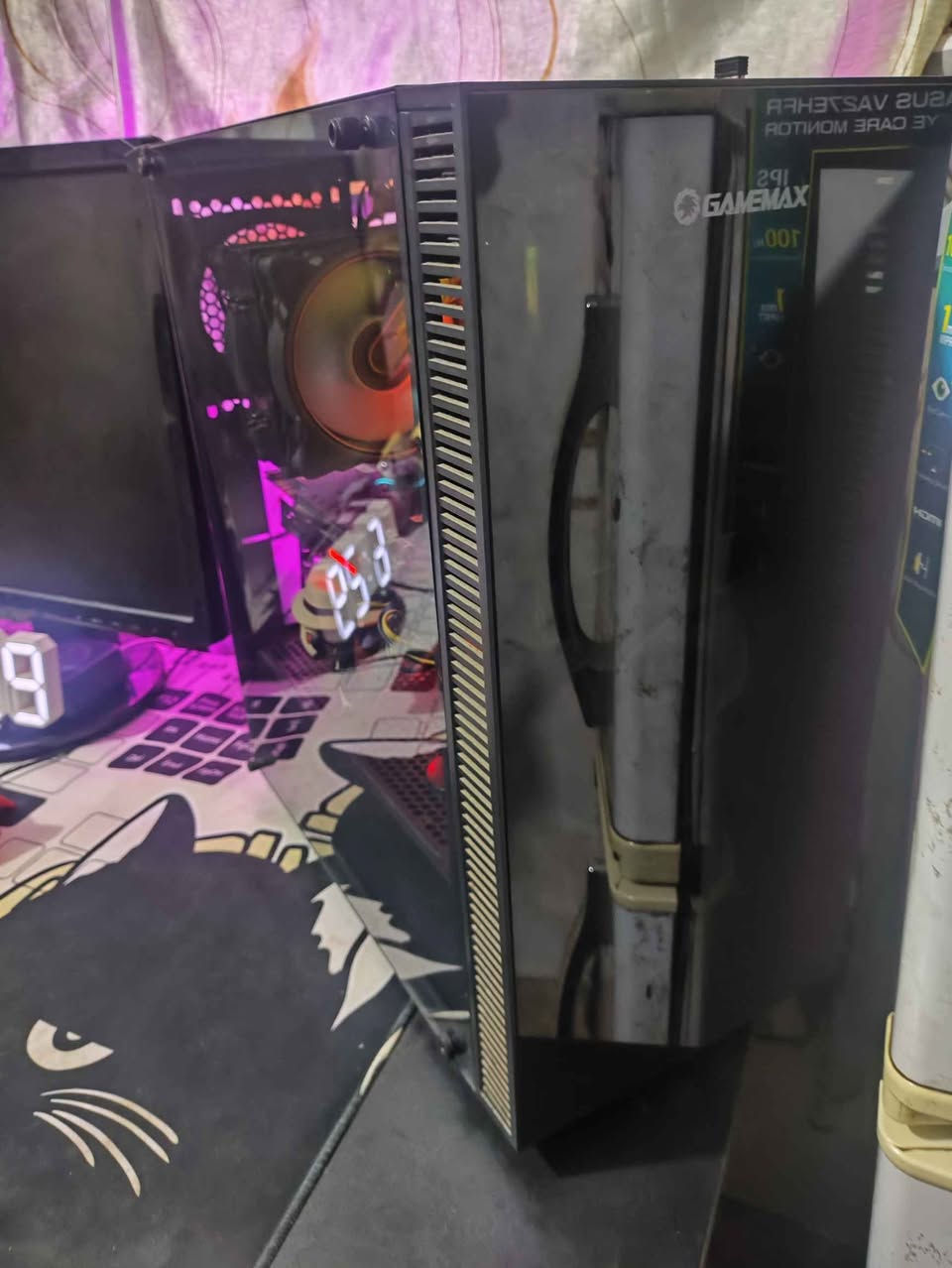 سلام عليكم تجميعه استخادم شخصي نضيه ومرتبه وكامله 
GPU AMD GTX 1070 8GB
CPU AMD R5 4650
B450 Gigabyte
PS 500W 
RAM 16GB 3200 RGB
 CAS 4 FAN  ARGB
تبريد غازي دبل مروحه  ARGB  كلش قوي  
السعر ومتوفر توصيل لكل العراق 
515 الف وبيها مجال بسيط بغداد, العراق


**إذا كنت صاحب هذا الإعلان وتريد حذفه لأي سبب، رجاءا أرسل رسالة إلى الدعم الفني**