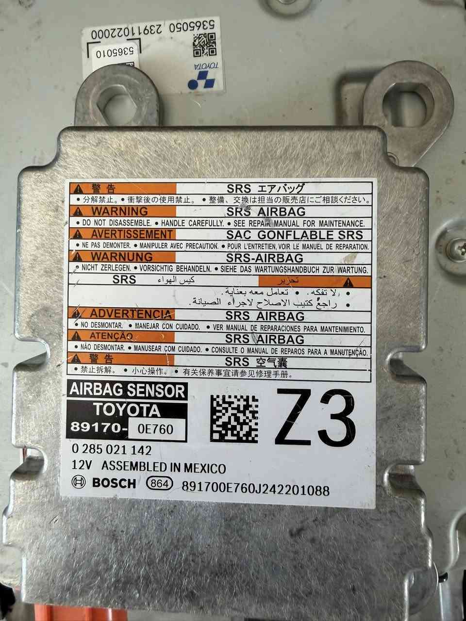 السلام عليكم ورحمة الله
متوفر كمبيوترات تيوتا هايلاندر كراند 

عقل ارباك 

مضخم صوت (Amplifier

عقل ECU

عاكس Inverter

كزوز خلفي 

براكيت خلفي


**إذا كنت صاحب هذا الإعلان وتريد حذفه لأي سبب، رجاءا أرسل رسالة إلى الدعم الفني**