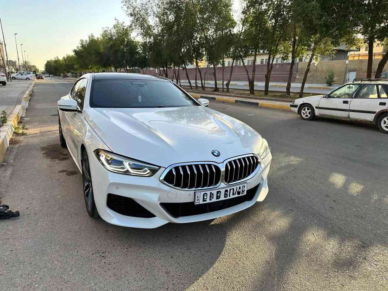 السلام عليكم
السلام عليكم 
Bmw 840i 2022 وارد الماني 
كت ام بور
لون ابيض صدفي  
رادار امامي تفاعلي
لايتات ليزر متحرك (مواصفات خاصه)
ابواب شفط
كامرات 360
رادار امامي + جانبي + خلفي
مقاعد تدفئه + ستيرن 
داخل لون اسود
اناره داخليه متغيره 
تاير خلفي متحرك (طلب خاص)
كزوز M اوردر 
دسكات M لون ازرق اوردر
احزمة السيارة اكتف 
السيارة بصمتين عادية + شاشة 
‎كير كرستال 
‎سستم صوت هارمن كاردن محيطي
‎تبريد 4 مناخات 
‎درايفنك اسست 
‎بارك اسست 
‎بروجكتر عرض معلومات 
‎جستر كونترول نظام الايماءات 

وايرلس كار بلي + اندرويد اوتو
دخول ذكي 
شاحن لا سلكي
محرك 6 سلندر b58 اكس درايف 
رقم اربيل ماشيه 60 الف كيلو
بدون حادث فقط pdr صغير 
باج تضليل فعال مدة سنة
السيارة باسمي تحويل ثاني يوم
السعر 55000 و بيها مجال
***********
