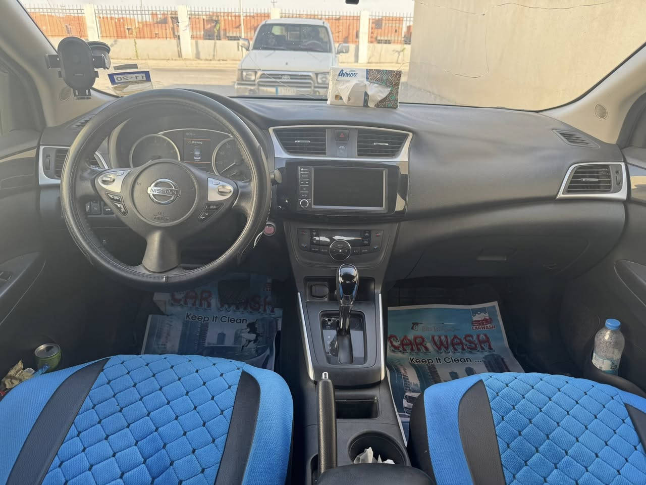 نيسان سنترا ٢٠١٩
سياره بيه قطعتين فقط تبديل مع الصبغ قبق صندوك و بنيد والباقي مكفول من الصبغ شاصي ولغد مكفول سياره رقم بغداد ماشيه 82 الف ميل 
مواصفات السنترا المعروفه مابيه نقص السياره شغل واطلع السعر 113 ورقه
رقم تلفون
***********
