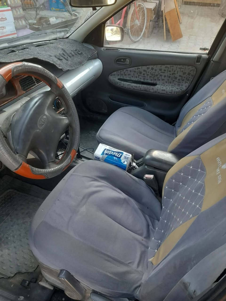 كيا سيفيا بغداد دولي هزة جديدة موديل ٩٥ محرك خير من الله كير اوتو صدر جديد لوك داخل وسط تبريد ليك فقط بي منظومة كاملة سيارة ترايك للبصرة للإستفسار *********** *********** مكان السيارة بغداد الدورة او اللطيفية مدخل حي السلام السعر ٤٠ بيه مجال بسيط
