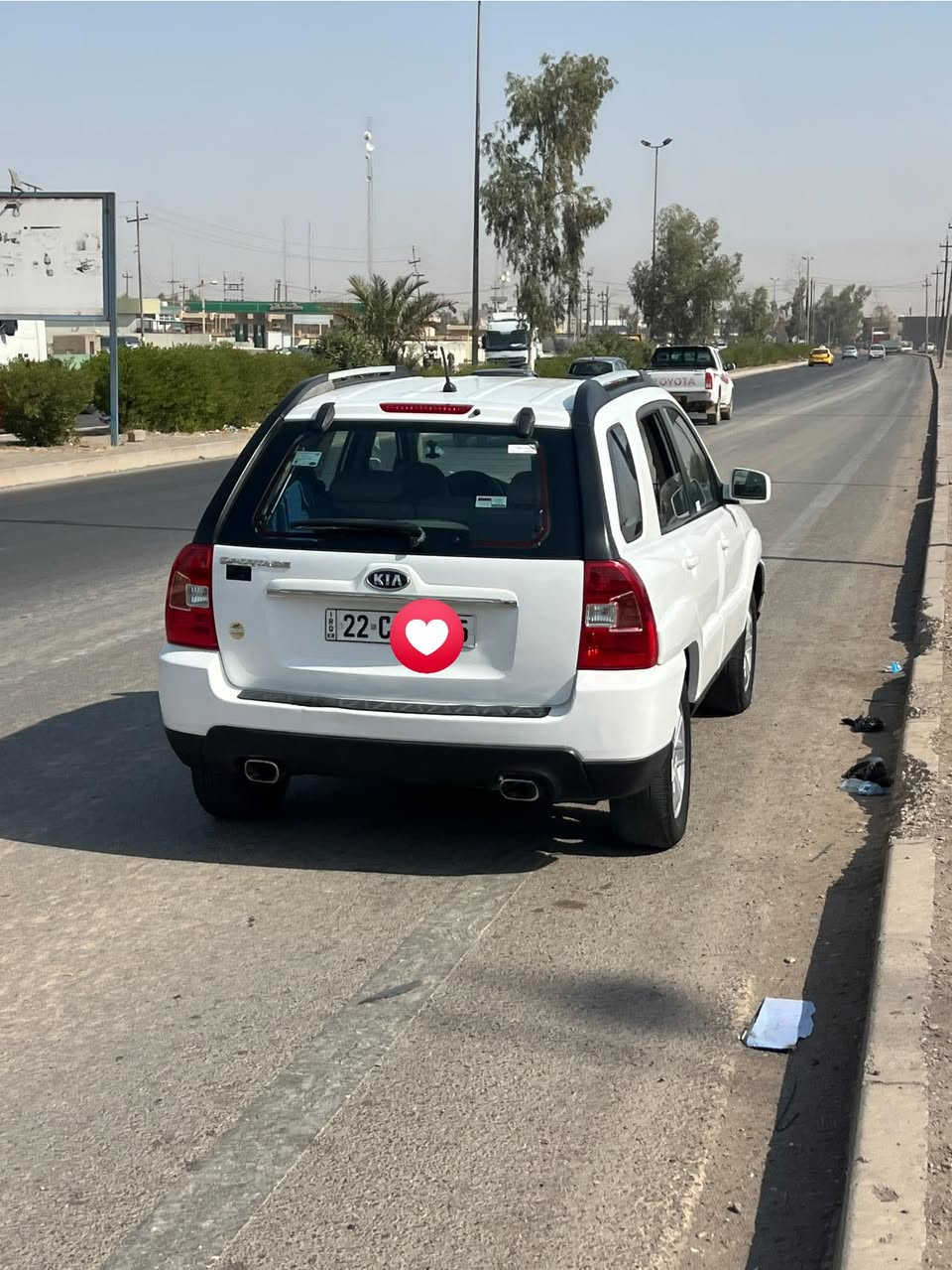 السلام عليكم سبورتج 2009  خليجي بيها قطعتين صبغ بس رش  رقم اربيل السياره جاهزه مابيها اي نقص السياره فتحه وشاشه السعر 120ىبيها مجال ***********
