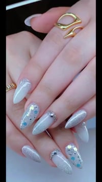 لوحاااات فنيه😻💖😻 جل اكستنشن مع جلش ٢٥🙉🙊 جل اكستنشن مع جلش ودزاين كامل ...