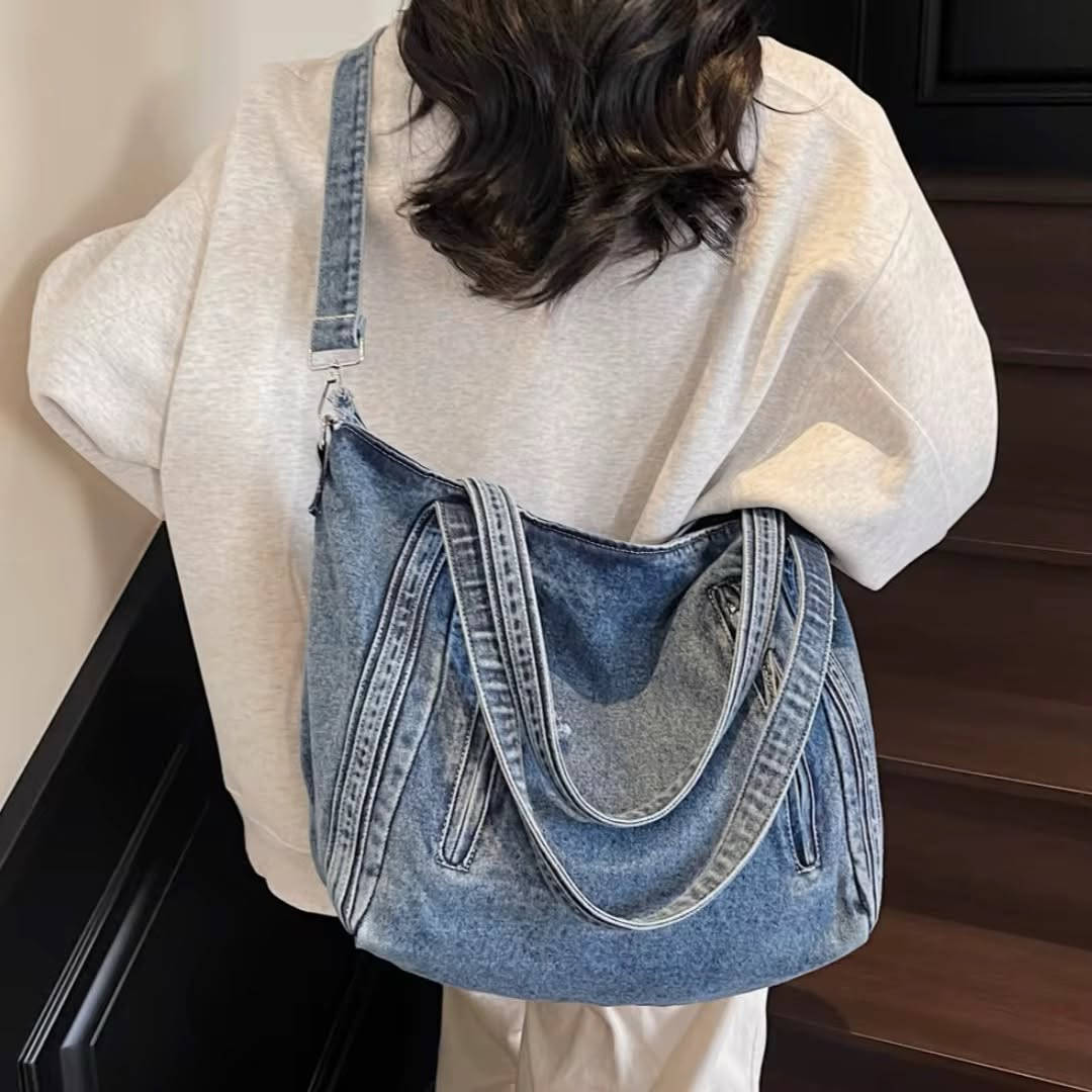 ✨ HM Denim Bag ✨

شنطة جينز بتصميم أنيق وعصري، تجمع بين العملية والستايل بكل تفاصيلها 💙
مناسبة للدوام، الجامعة، الطلعات والاستخدام اليومي، وتنسق بسهولة مع مختلف الإطلالات 🤍

💰 السعر: 16,000 د.ع
🚚 التوصيل إلى جميع محافظات العراق: 4,000 د.ع فقط
✅ ضمان فحص القطعة أمام المندوب قبل الاستلام

📩 للحجز والاستفسار مراسلتنا على الخاص.

#HM #Bag #DenimBag #IraqShopping 👜✨


**إذا كنت صاحب هذا الإعلان وتريد حذفه لأي سبب، رجاءا أرسل رسالة إلى الدعم الفني**