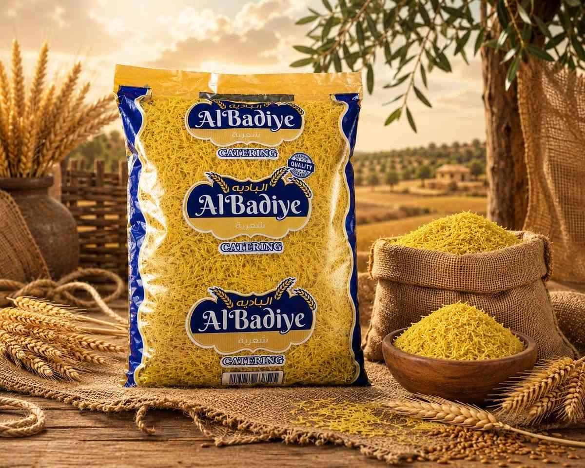 وجبة صحية وسريعة.. من قلب المصنع إليكم مباشرة! 🍝**

هل تبحث عن الجودة والطعم الأصيل؟ نقدم لكم 🍜  *الشعرية الغذائية* من إنتاج معملنا، الخيار الأمثل لكل مائدة:

*   ✅ **صحة وطاقة:** غنية بالألياف والقمح الفاخر لنمط حياة حيوي.
*   ✅ **سرعة فائقة:** وجبة متكاملة جاهزة في دقائق معدودة.
*   ✅ **جودة مضمونة:** إنتاج محلي بمعايير عالمية تصلكم طازجة.

**اجعلوا مائدتكم أشهى وأصح اليوم!**
📩 للطلب والاستفسار، راسلونا الآن عبر الرسائل الخاصة.أو عبر الأرقام التاليه :
***********
*********** 

#الشعرية_الغذائية #جودة_المصنع #صحة_ولذة #صنع_بفخر #وجبات_سريعة

