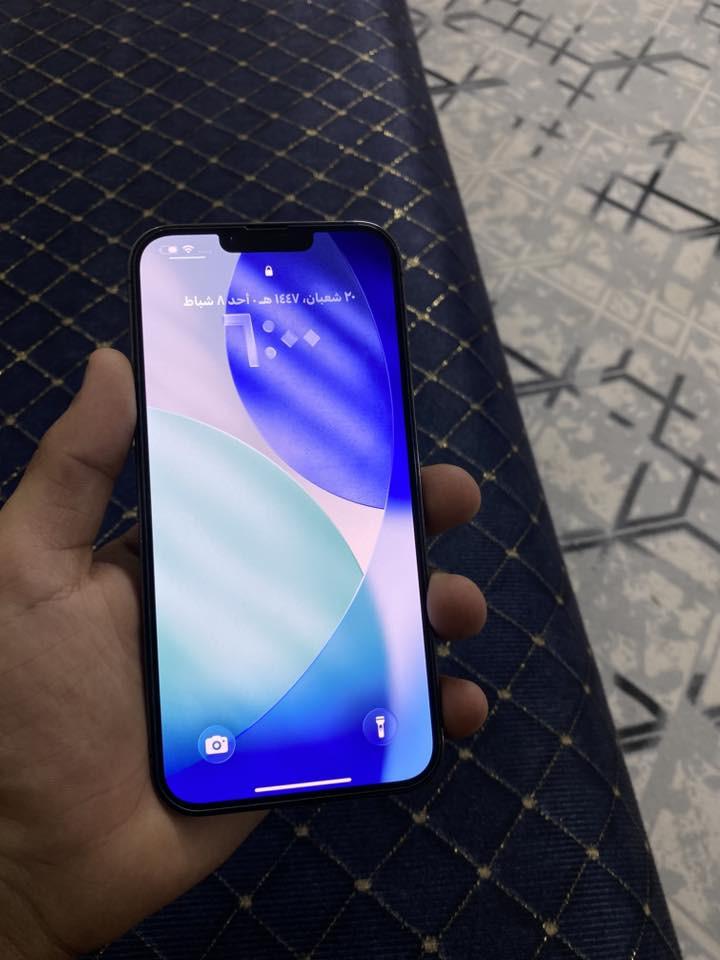 للبيع فقط ايفون 13 برو ماكس نضيف اخو الجديد مابي شخط وتر بروف ما مفتوح شرط الحاسبه نورمال ذاكره 256 بطاريه 83 نموذج M بدون ملحقات السعر 650 المكان كربلاء. ***********
