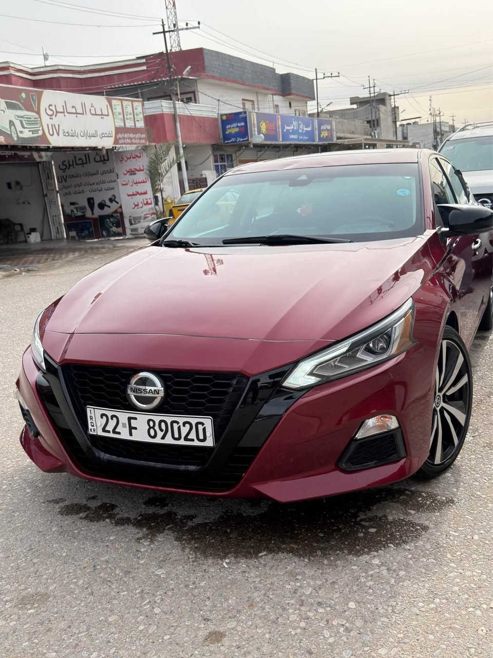 نيسان التيما SRبلاص موديل 2021 بجم كبس شواصي كفاله حادثه جانبي سياره فول مواصفات سلايت جلد كير بل استيرن سياره ماشيه ٧٨ كيلو متر حقيقي سياره جاهزه بدون اي نقص مكاني كركوك *********** كركوك, العراق
