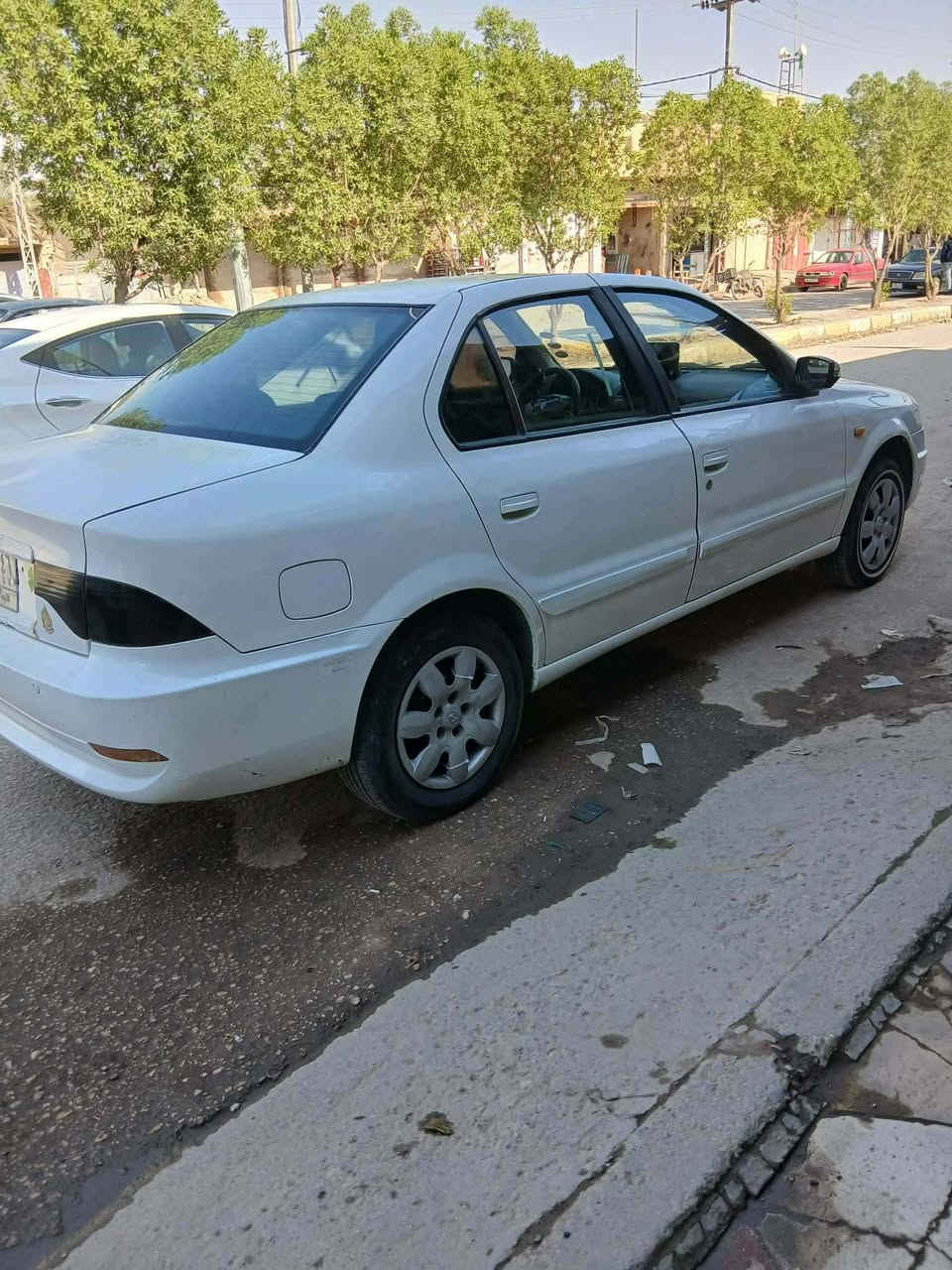 سمند موديل 2012مكينه جديده كير كفاله دواخل جديده تبريد ثلج تخم تاير سنويه لل2030غرفه جديده سياره جاهزه شاشه كله جديد السعر 35وبيه مجال المكان غماس للستفسار ‏‪***********‬‏
