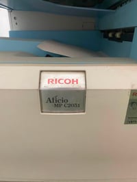 ريكو • جهاز استنساخ • Ricoh MP C2051 • طابعة ليزرية • A3 طابعة • طابعة...