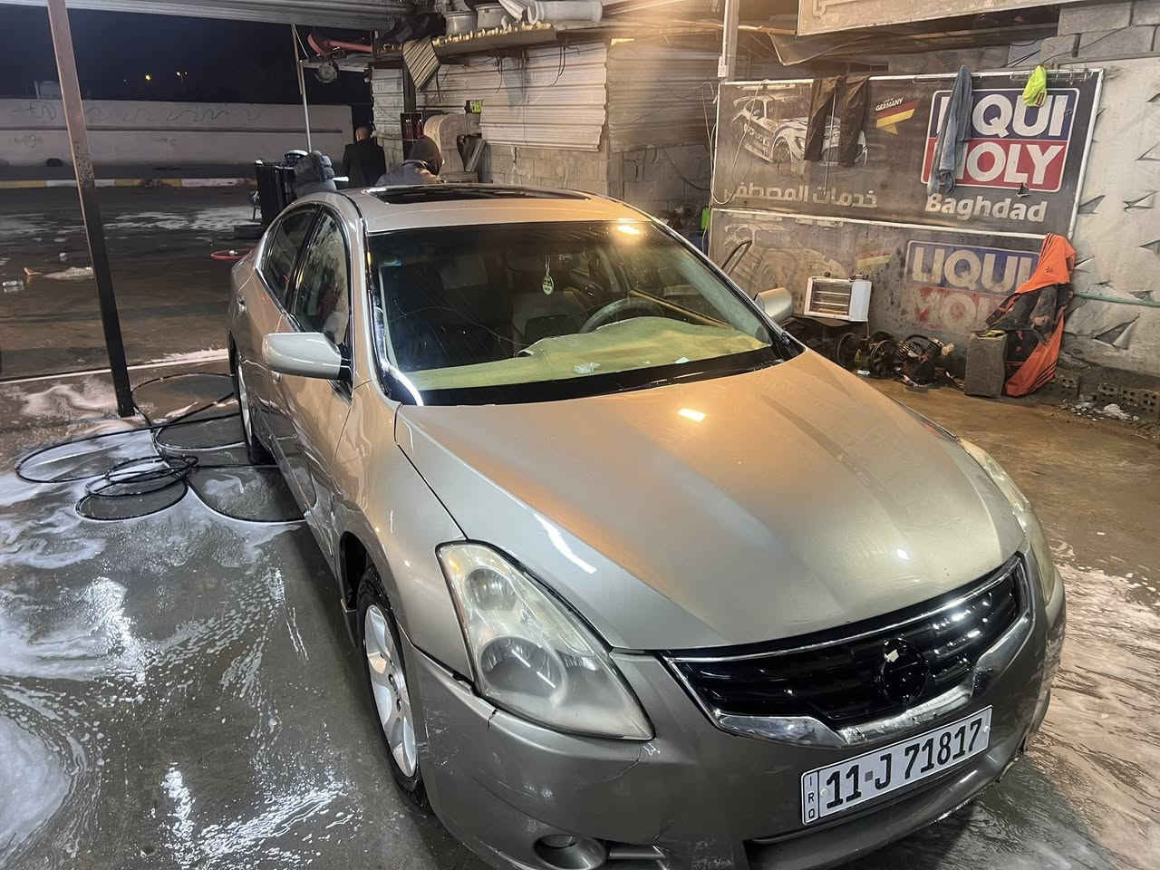 نيسان التيما بصمة 2008 محدث2012 صبغ عام وبوليش. السيارة مكينة جديدة ماصار شهر من شديتها تبريد منظومة كاملة جديدة ذاك الصيف سويتها كير خير من الله شاشة اندرويد كامرة امامية خلفية
السيارة كاملة من كلشي 
بيها مشكلة بالبور مال ستيرن بي صوت من تشغل شوية ويروح
والدشبول فاقد برمجة بس يتصفر
السيارة بالغزالية سعرها ٧٣ وبيها مجال حك الجية
باسمي وتحويل ثاني يوم 
تجيً وتشوف وتشلع عيوني 
***********
