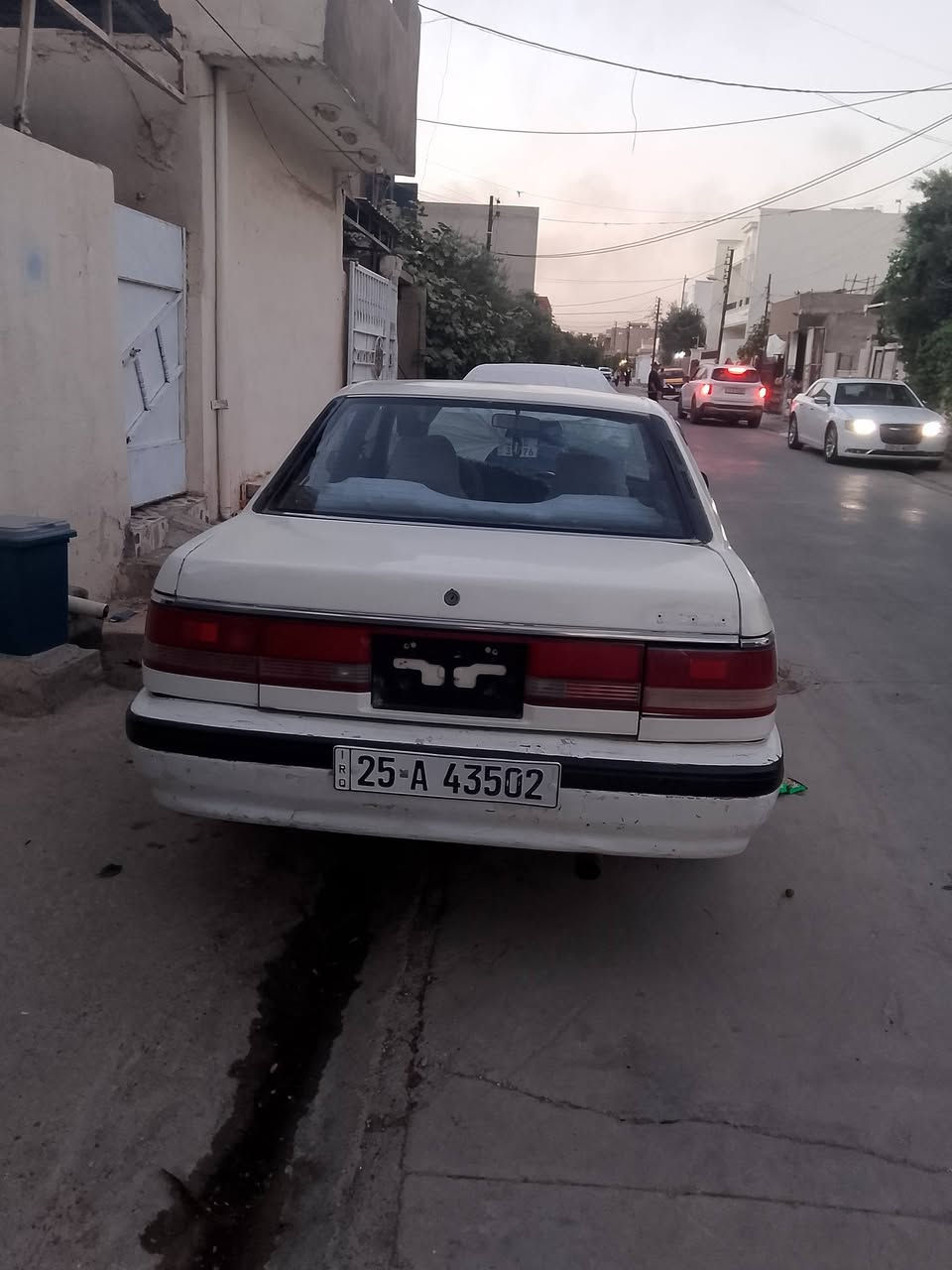السلام عليكم ورحمة الله
مازدا 626 للبيع 

GLX

 رقم كركوك

سنويه لحد 2030

هزه بعدها  

 موديل 91

محرك 8 بخ 

محرك شرط 

كير شرط 

تدفئه شغاله 

التبريد يحتاج تصليح 

صدر 80/100

تايرات  80/100

السعر 35ورقة وبيه مجال 

رقم الهاتف ***********

 

العنوان كركوك

