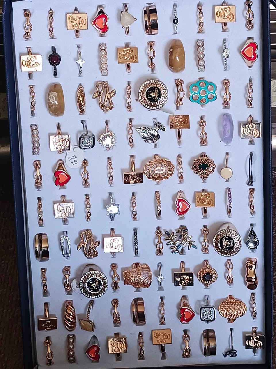 ١٠٠ محبس بسعر ٢٥ وتوصيل مجاني محابس مشكل ذهبي وفضي وفص واحجام مختلفه


**إذا كنت صاحب هذا الإعلان وتريد حذفه لأي سبب، رجاءا أرسل رسالة إلى الدعم الفني**