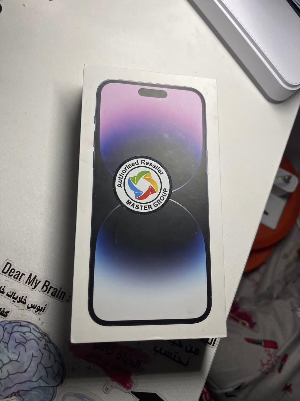 14 pro max ذاكرة 256 ماستر الجهاز عربي AAA مبدل شاشة نوعية تخبل بطارية 87 بلادي كامل ملحقات فيس ايدي توقف بلتحديث الأخير كلشي شغال اتصال سيم كرت نت مكفول ويا كفرين مكاني بغداد  السعر 550 قفلل *********** واتساب فقط
