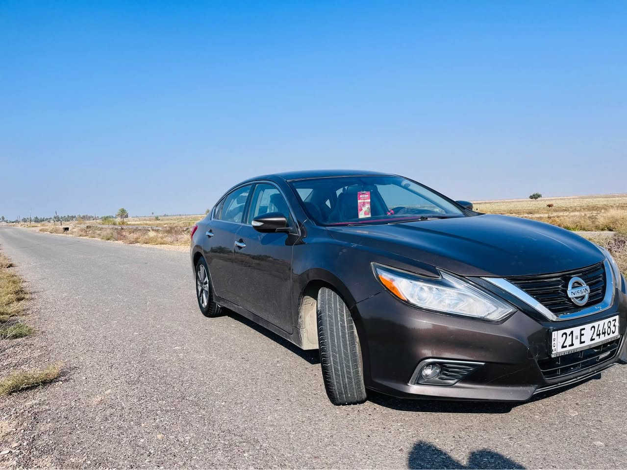 نيسان التما م١٧ مواصفات فول عدا الفتحه 
تايرات ٤ جدد  كير مكينه كفاله 
تبريد تدفئه. فول 
رقم سليمانيه الدولي تحويل شوكت ما يعجبك 
رادار شغال . ويل كب 
جاهزه ع آخر حبابه 
 طرزها جامرلغ امامي وبنيد. ضرر سطحي 
سعرها ١٢٧ وبيها مجال للطيبين  
مكانها ديالى شهربان 
 *********** المقدادية, ديالى
