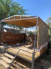 جلسة خارجية عربية • شغل درجة أولى • سقيفة تنفتح