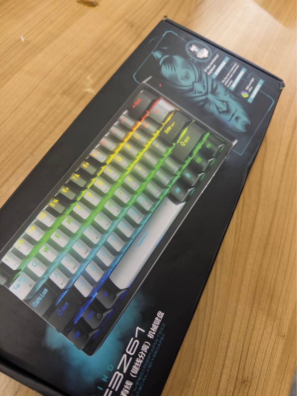 کیبۆردێکی جوان و بچووک لە جۆری aula f3261 زۆر  شازە بلو سویجیە و رانگی RGB یا أربيل, العراق


**إذا كنت صاحب هذا الإعلان وتريد حذفه لأي سبب، رجاءا أرسل رسالة إلى الدعم الفني**