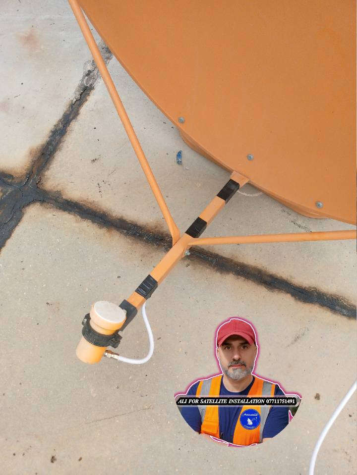 (#رحم #الله #امرأ #عمل #عملا #صالحا #فأتقنه)🧿
💥 تم تنصيب طبق أرضي نوع Telesat/ نيلسات
💥الاولمبي /  strong .. مدخل واحد 
💥الاشارة/ 92%
💥الموقع / جسر ديالى ... نهاية شارع المصرف 
........................
📡 خدمات تنصيب وصيانة الستلايت 📡
..........................................................
نقدّم لكم تنصيب ستلايت بجميع الأحجام والأشكال
✔️ دقة عالية في توجيه الطبق
✔️ استقبال جميع الأقمار بجودة ممتازة
✔️ صيانة وفحص الإشارة
✔️ تبديل LNB وأسلاك أصلية
✔️ سرعة في الإنجاز وأسعار مناسبة
..............................................
(نخدم المنازل ، المحلات )
📺 وضوح عالي – إشارة ثابتة – عمل مضمون
📞 للتواصل والحجز : (***********)
