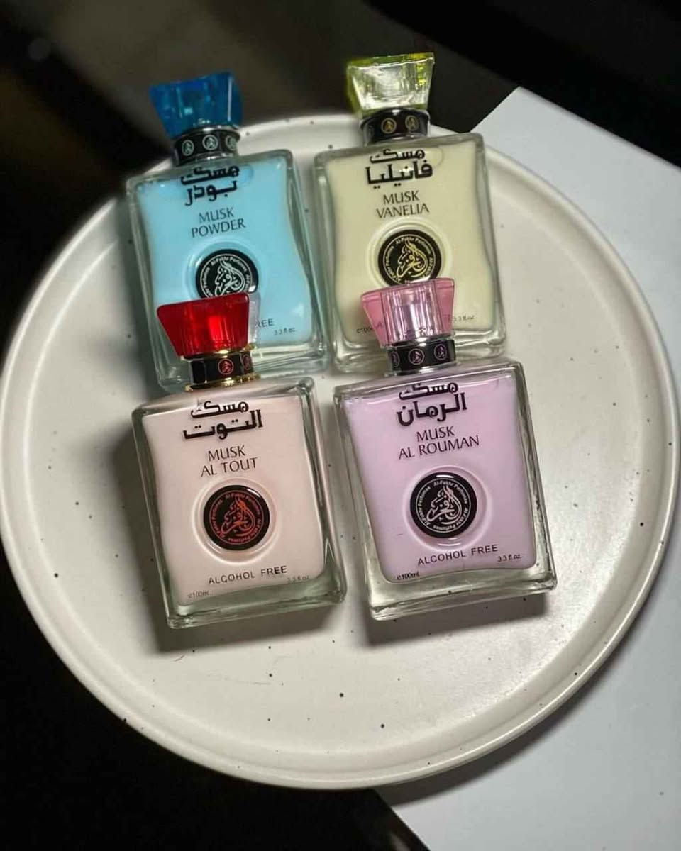 مسك الفخر الاصلي😍🔥
( مسك فانيلا ، مسك التوت ، مسك الرمان، مسك الباودر ) 🎀
عطر المسك للجسم والشعر بروائح فوائحة بمجرد بخة واحدة لتمنحك احساس النظافة المنعشة وتزيد ثقتك بأنوثتك...
-رائحة الصباح اللطيفة، ممزوجة برائحة المسك والفانيلا.
-خليط من المسك الصافي مع نكهة عبق الرمان الناعمة.
تمنحك احساس بالانتعاش طوال اليوم. 
متوفر ب 4 انواع
1-مسك الرمان
2-مسك التوت
3-مسك الفانيليا
4-مسك البودر                                                   
#عطور_المسك_الخليجية
#الاصلي 
التـوصيل بغداد 4 ومحافظات 6
ــــــــــــــــــــــــــــــــــــــــ بغداد, العراق


**إذا كنت صاحب هذا الإعلان وتريد حذفه لأي سبب، رجاءا أرسل رسالة إلى الدعم الفني**