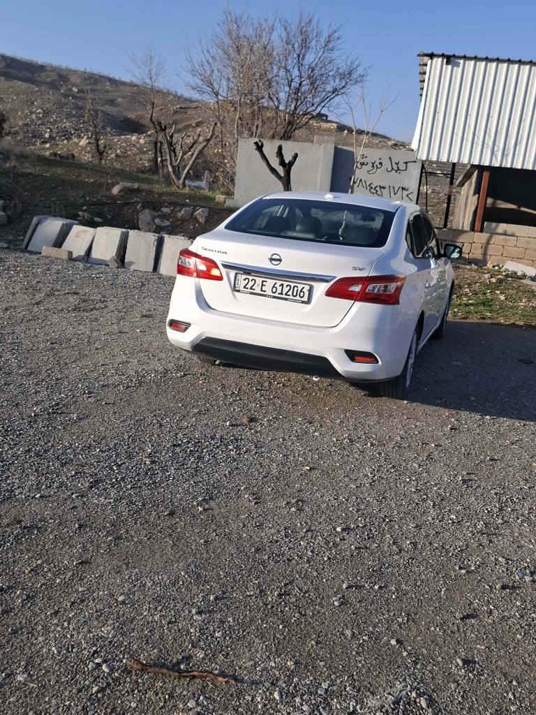 nissan sentra2019sv 
بي سبوغ كليلن تايتل 94 مايل رويشتوة 
گير مةكينة بةشةرت دعامي بو دعامي بةشةرت فول مواسةفات بي سلايت 
رادار .ئيكو .سبؤرت 
سعري 125 مةجال
*********** واتس اب أربيل, العراق

