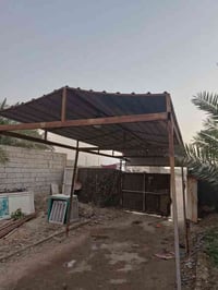 سقيفه للبيع طول 8 متر عرض 3وربع حديد ثقيل 07818867961