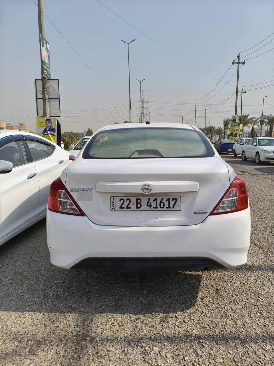 السلام عليكم 
للبيع نيسان صني موديل 16 حادثهة بس شبر اباب السايق وشبر بالجاملغ الخلفي والباقي مكفول السيارة ماعيزة برغي هزة ورقم جدد ماساقطه السنويه رقم اربيل مكان راعيهة  نجف كوفه سعرهة 95 وبيهة مجال رقم راعيهة  *********** مكلف بالنشر
