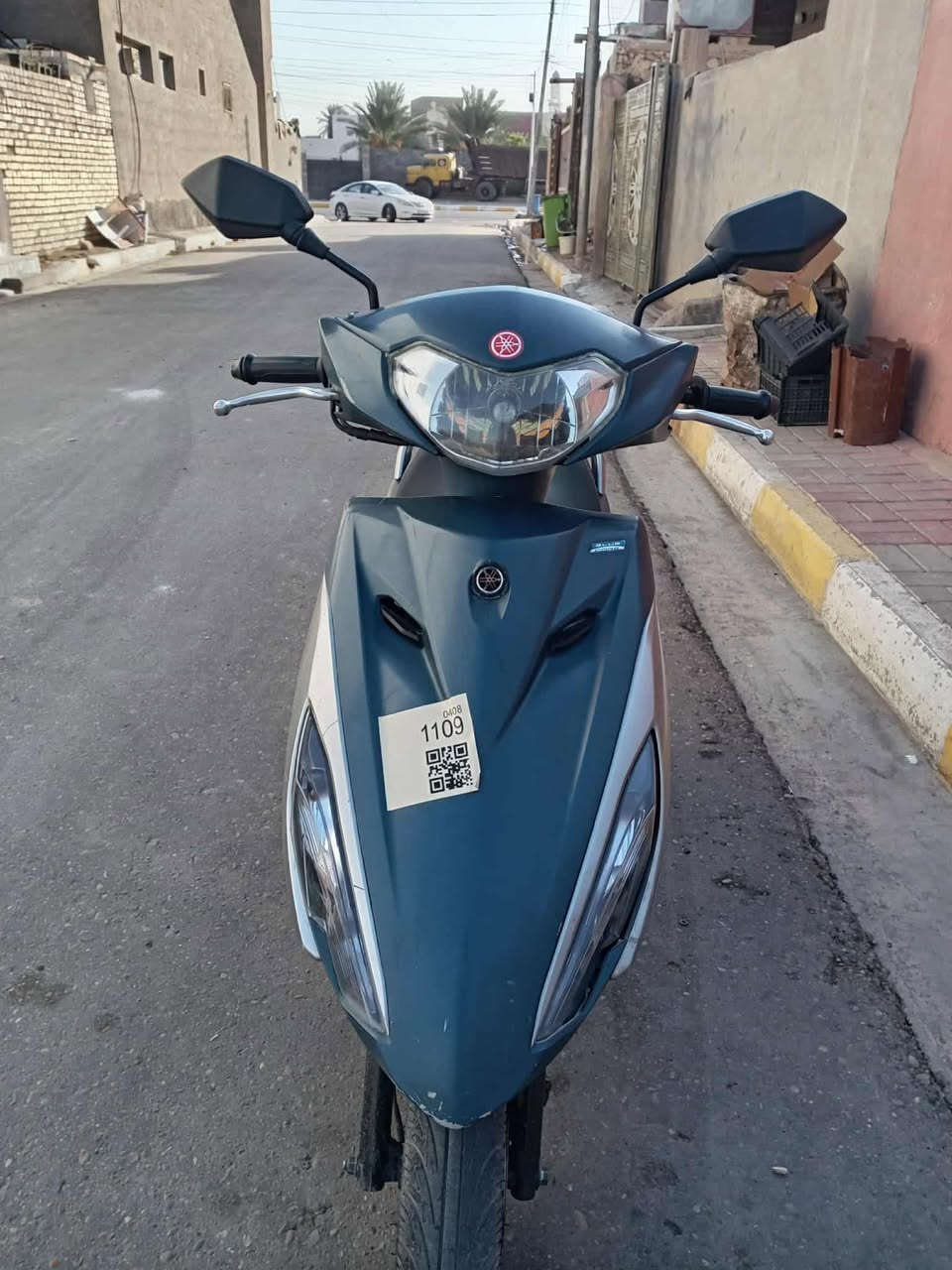 للبيع للبيع للبيع
ياماها اكزز موديل 2018 سعر مليون وبي مجال بسيط للشراي الاستفسار عل رقم (***********
