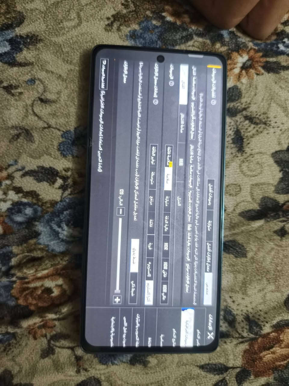lifinix GT 20 PRO
الجهاز نظافه 80%

120 فريم ببجي 🔥

مكاني بغداد حي التراث 

تواصل ***********

بي فطر بل الكامرة انفنكس جي تي20برو بس بي فطر بالجامه الخلفيه مال كامره بس مماثر سعره 250 بي مجال كلش بسيط
