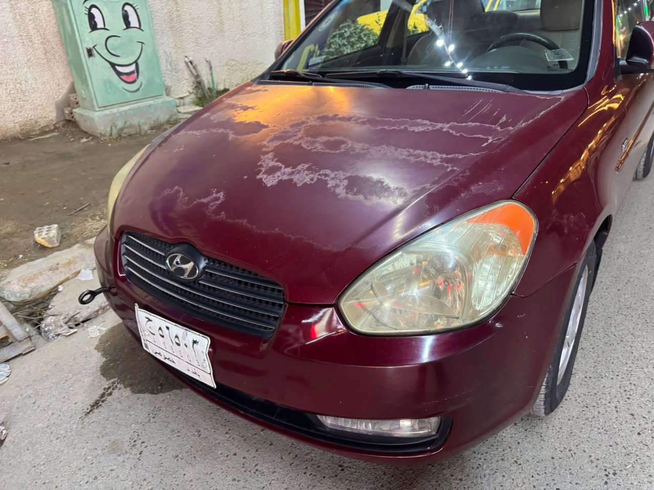 سلام علكيم 
للبيع اكسنت مديل 2011  خليجي 
مكينه 1600 
ماشيه ١٣٠ 
مكفوله من الصبغ 
بيه مكانين بارد فقط 
كير مكينه صدر تبريد خير من الله 
رقم بغداد. الدولي باسمي 
عنواني بغداد المشتل 
سعر 88 وبيه مجال
***********
