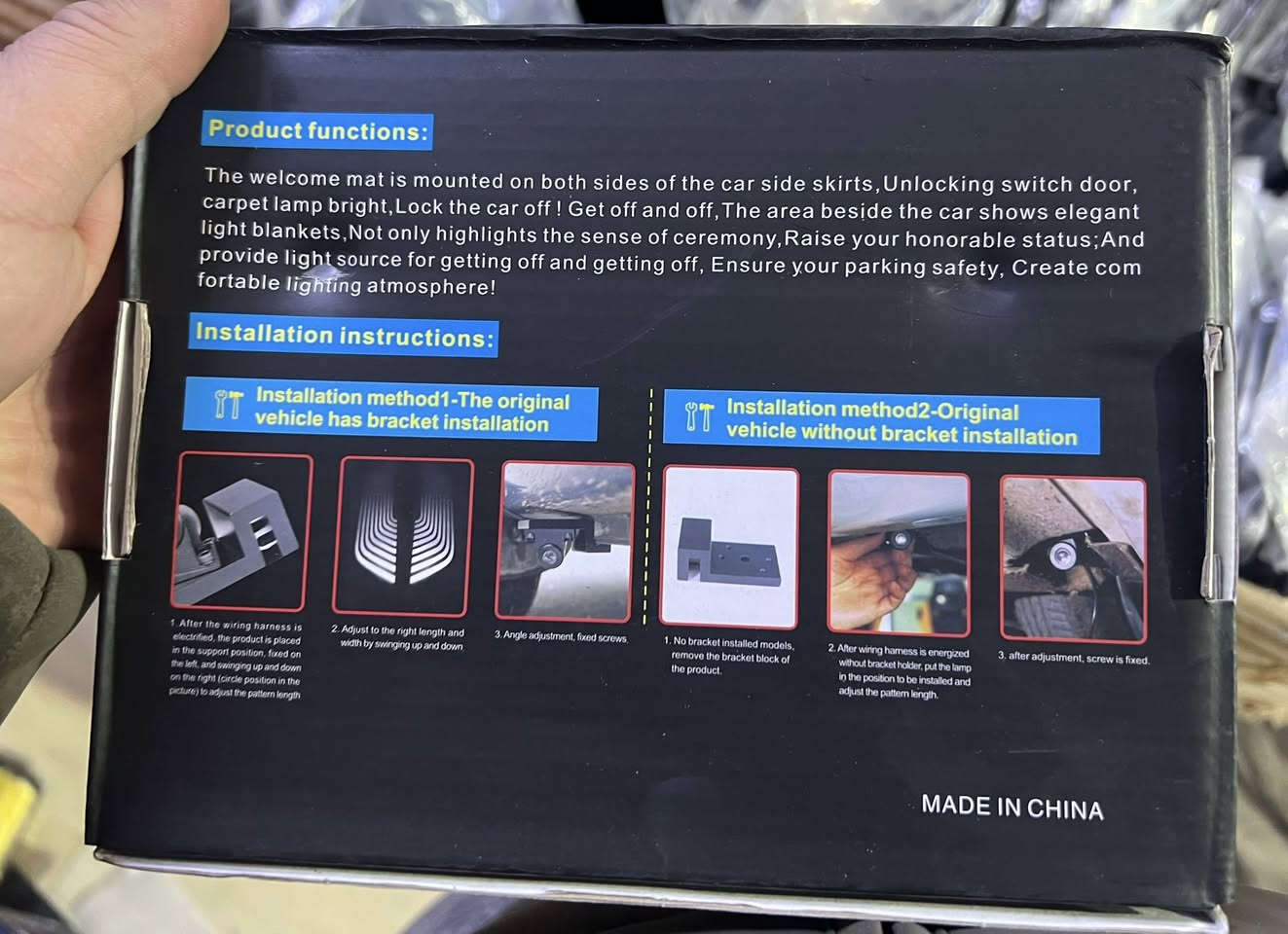 سلاو هاوریان ئەم وەجبە لید و عەلامە لیدە بەردەستە
بالی لیدی کاربۆن لەگەل چواری و ئیشارەتەکانا جوڵە ئەکا نرخی ٢٠ هەزارە
باڵی فریشتەکان بە ١٥ هەزارە
لیدی عەلامە بە ١٥ هەزارە
لیدی نوسین عەلامەی مستەربۆشی بۆ پیشەوە بە ٥ هەارە 
گلۆپی ئیستۆپ لایت بە ٢٥ هەزارە سمۆکە
لەسلیمانیم گەیاندن هەیە
***********
لید مال جام ب ٢٠ الف
اسعار مکتوب داخل صورة
چی بابەتیکی ترتان ویست بەردەستە لەخزمەتانام
