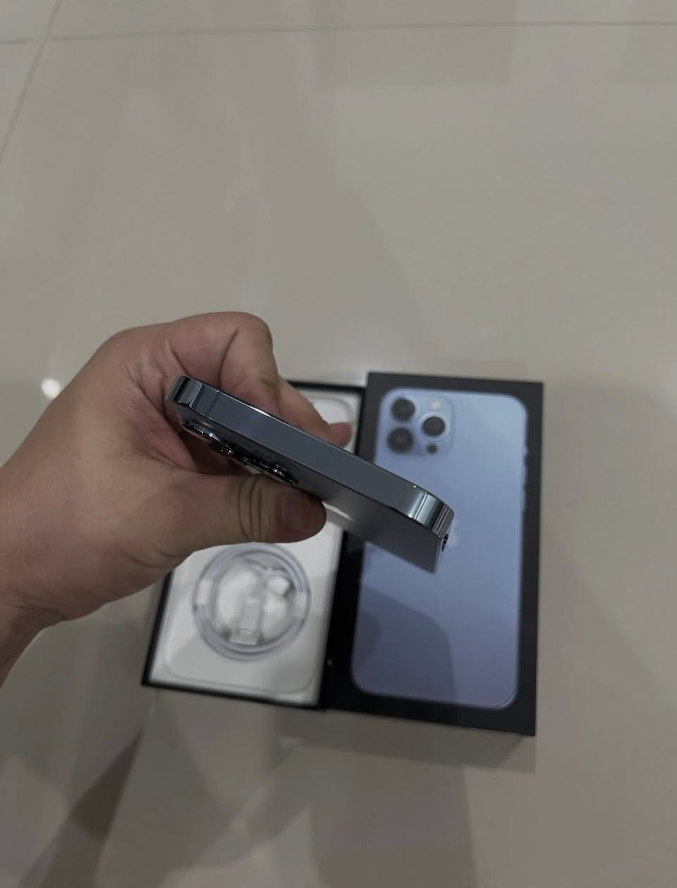 سلام عليكم
ايفون 13 برو ماكس لون البحري كلش نظيف ذاكرته 128 بطاريه 88 جهاز كل جسمه بلادي وبشرط الفحص تاخذه جهاز فقط مبدل گلاس كلش حلوه وسريعه فيس ايدي كلها كامل وشغال بدون ملحقات فقط الجهاز سعره 550 الف شراي اتصل ع رقمي ***********
