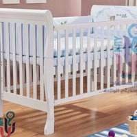 سرير أطفال • خشب بلوط • قابل للتحويل