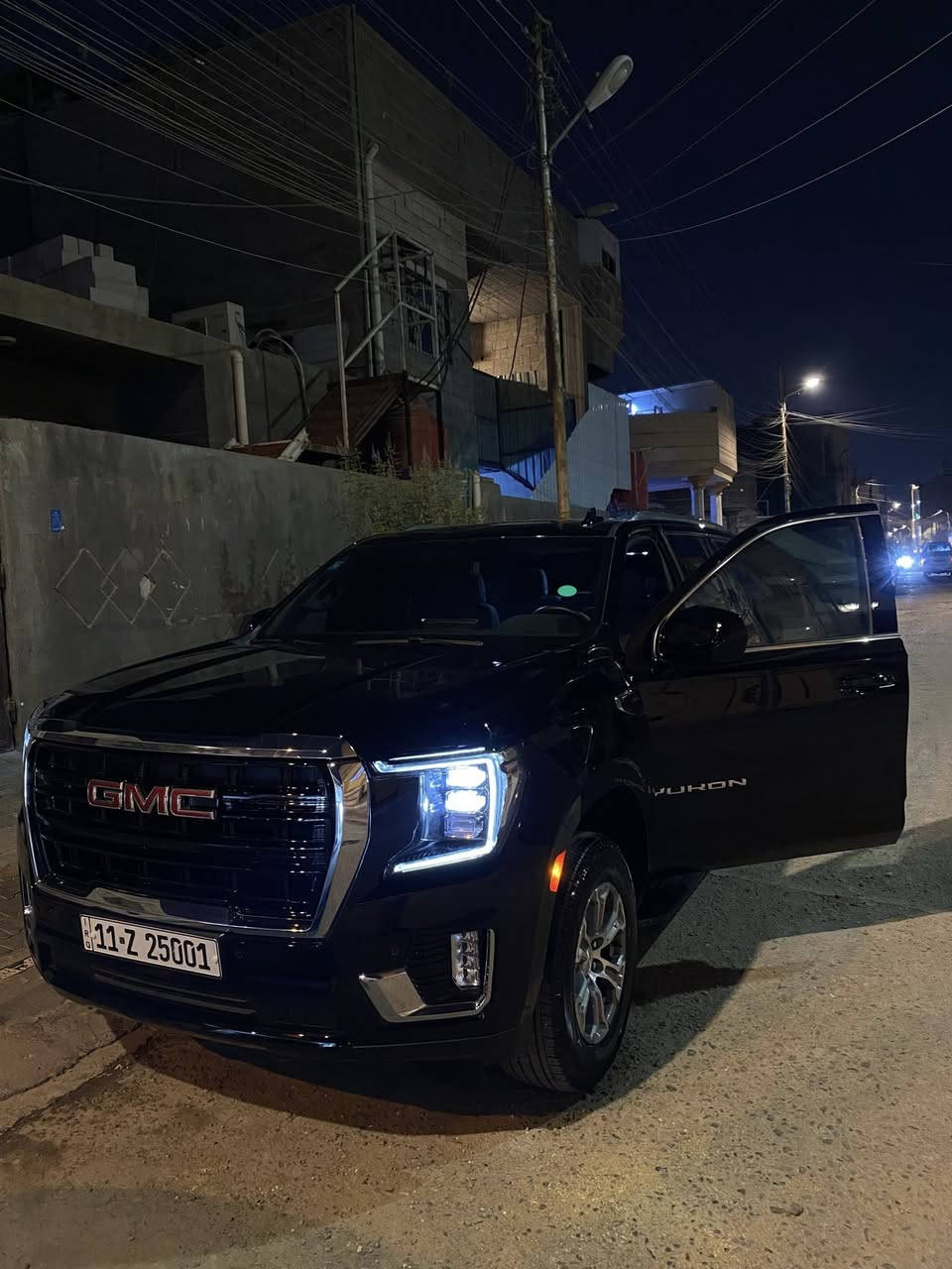 للبيع جي ام سي يوكن 2024 خليجي وكالة المنصور ضمان 5 سنوات او 100 الف كيلو  مواصفات SLE المعروفه رقم بغداد مميز باسمي السياره كفاله عامه من كلشي بعدها زيرو ماشيه 6 الاف فقط مغلفه ppf كلها حتى الجام مكان السياره البصره للاستفسار اكثر ***********
