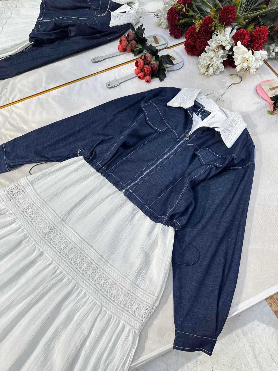 ووصل الجمال وترند 
تنورة قطعتين/فستان وسترة  خامة إيروبين إيطالي

قياسات  من 38 _ 48

سعر حسب الموديل

توصيل5 الاف بغداد, العراق


**إذا كنت صاحب هذا الإعلان وتريد حذفه لأي سبب، رجاءا أرسل رسالة إلى الدعم الفني**