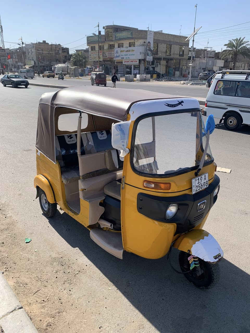 تكتك موديل 2020
بيه صفحه وحده تكتك نضيفه مكينه مجفته  ونضيفه كهربائياته 100/100 تكتك بوجهك الشارع لا تصلح ولا طخه  تايرات جدد جادر جديد جامه نضيفه كلش رايده 7 ملاين 
التواصل *********** 
رقم كربلاء مشروع وطني تحويل ثاني يوم
