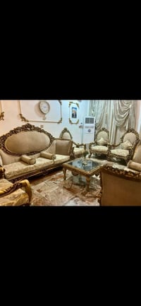 طقم صالون • نضيف • الخطيب